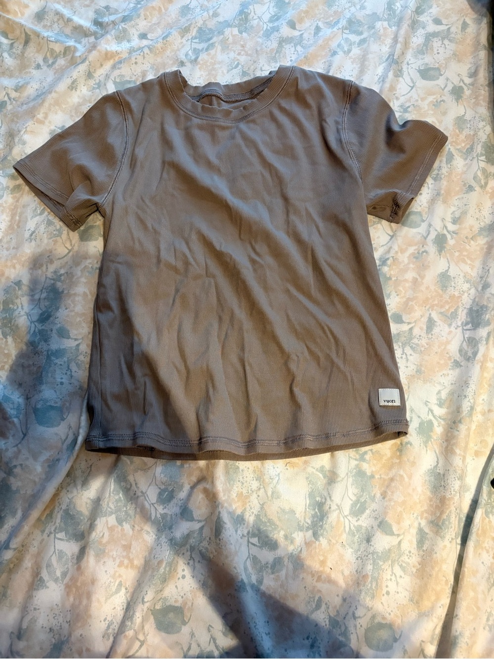 Vuori Short Sleeve Crewneck Shirt - Taupe